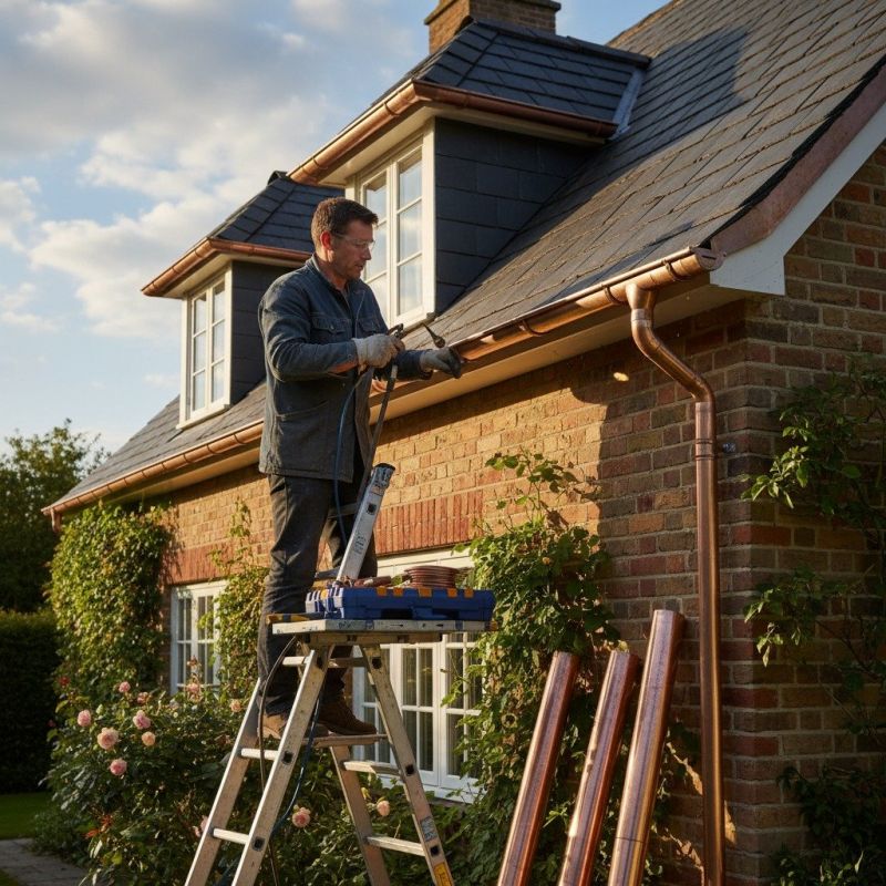 Copper Gutter Service